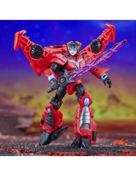 FIGURA DE ACCIÓN TRANSFORMERS LEGACY UNITED DELUXE CYBERVERSE UNIVERSE WINDBLADE