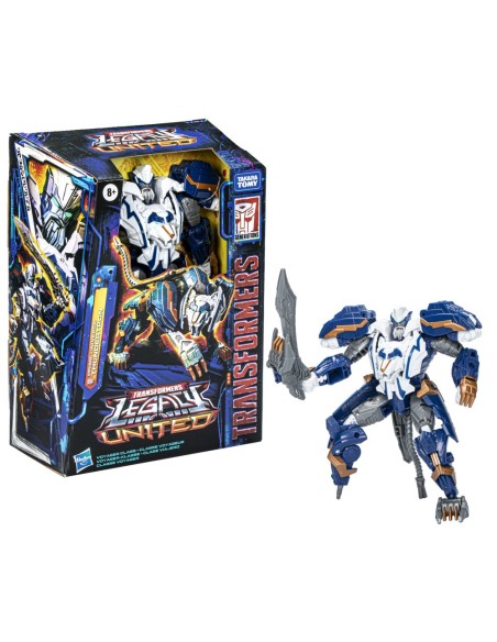 FIGURA DE ACCIÓN TRANSFORMERS LEGACY UNITED VOYAGER PRIME UNIVERSE THUNDERTRON