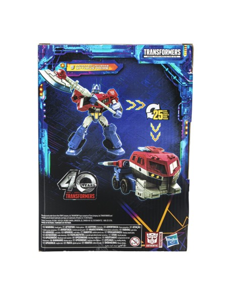 FIGURA DE ACCIÓN TRANSFORMERS LEGACY UNITED VOYAGER ANIMATED UNIVERSE OPTIMUS PRIME