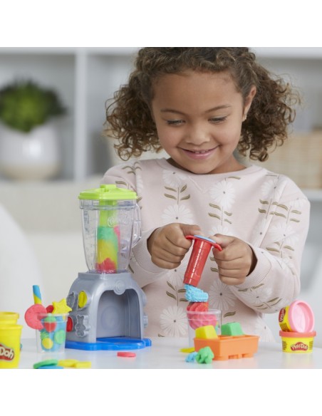 MASAS PLAY DOH KITCHEN CREATIONS LICUADORA DE BATIDOS COLORIDOS