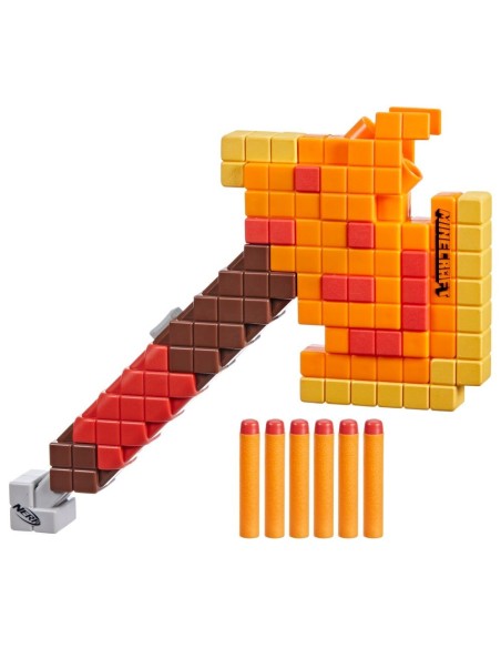 LANZADOR NERF MINECRAFT FIREBRAND