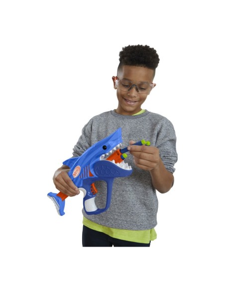 LANZADOR NERF JUNIOR WILD SHARKFIRE