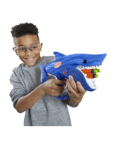 LANZADOR NERF JUNIOR WILD SHARKFIRE 2