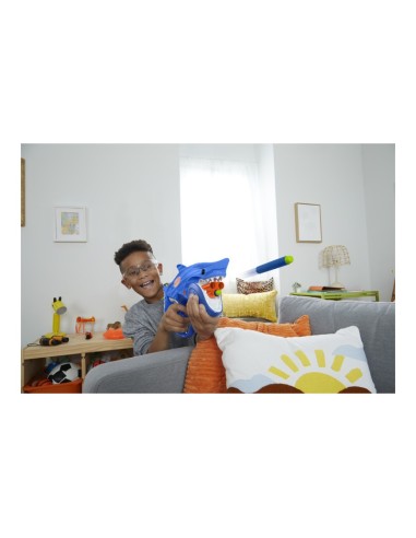LANZADOR NERF JUNIOR WILD SHARKFIRE