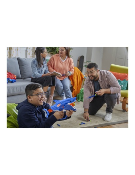 LANZADOR NERF JUNIOR WILD SHARKFIRE