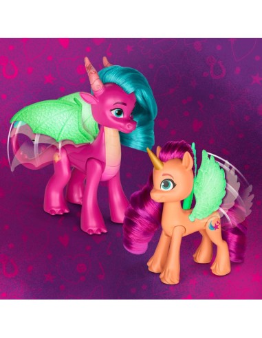 MUÑECA MY LITTLE PONY SORPRESA FLUORESCENTE DE DRAGÓN