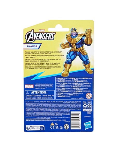 FIGURA DE ACCIÓN MARVEL AVENGERS EPIC HERO SERIES DELUXE THANOS