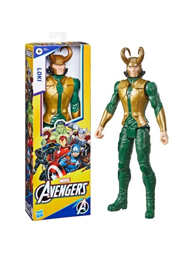 FIGURA DE ACCIÓN MARVEL AVENGERS TITAN HERO SERIES BLAST GEAR LOKI