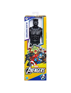 FIGURA DE ACCIÓN MARVEL AVENGERS TITAN HERO SERIES BLACK PANTHER 2