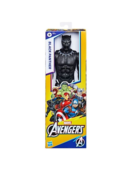 FIGURA DE ACCIÓN MARVEL AVENGERS TITAN HERO SERIES BLACK PANTHER