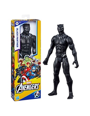 FIGURA DE ACCIÓN MARVEL AVENGERS TITAN HERO SERIES BLACK PANTHER
