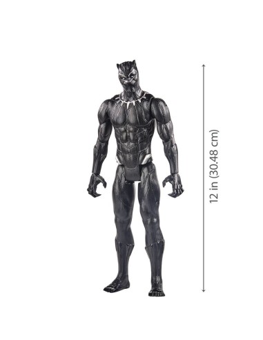FIGURA DE ACCIÓN MARVEL AVENGERS TITAN HERO SERIES BLACK PANTHER