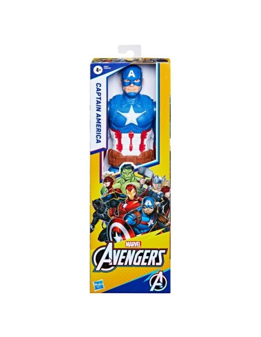 FIGURA DE ACCIÓN MARVEL AVENGERS TITAN SERIES CAPITÁN AMÉRICA