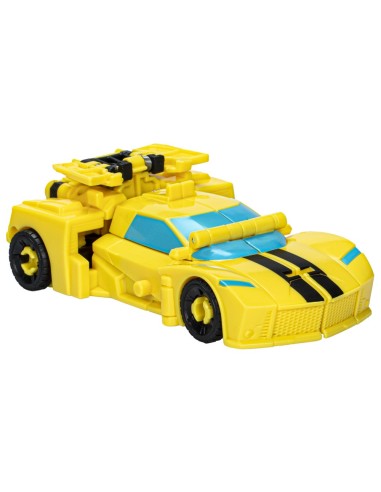 FIGURA DE ACCIÓN TRANSFORMERS EARTHSPARK CYBER-COMBINER BUMBLEBEE Y MO MALTO