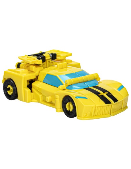 FIGURA DE ACCIÓN TRANSFORMERS EARTHSPARK CYBER-COMBINER BUMBLEBEE Y MO MALTO