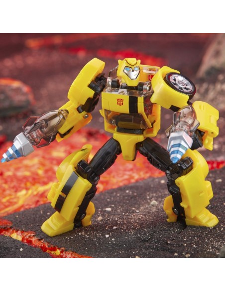 FIGURA DE ACCIÓN TRANSFORMERS LEGACY UNITED DELUXE ANIMATED UNIVERSE BUMBLEBEE