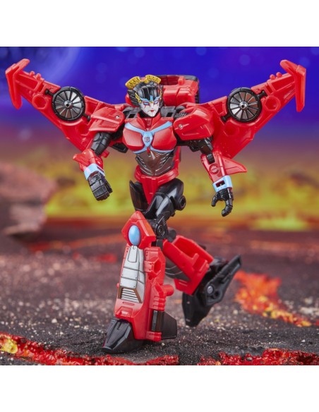 FIGURA DE ACCIÓN TRANSFORMERS LEGACY UNITED DELUXE CYBERVERSE UNIVERSE WINDBLADE