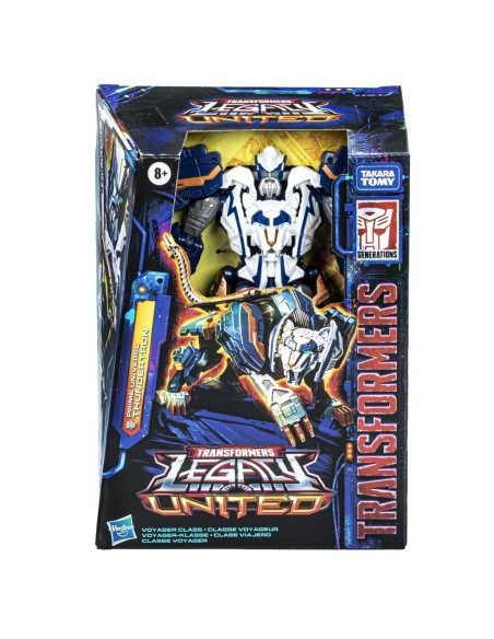 FIGURA DE ACCIÓN TRANSFORMERS LEGACY UNITED VOYAGER PRIME UNIVERSE THUNDERTRON