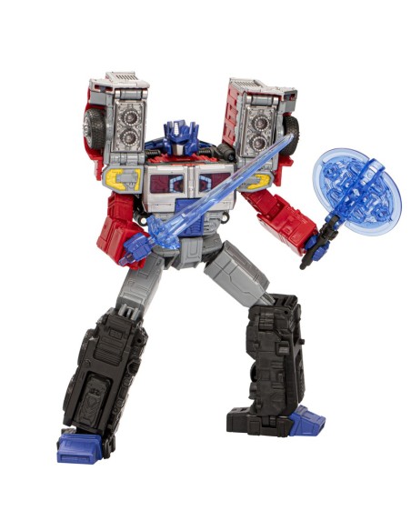 FIGURA DE ACCIÓN TRANSFORMERS LEGACY UNITED LEADER G2 UNIVERSE LASER OPTIMUS PRIME