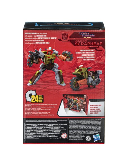 FIGURA DE ACCIÓN TRANSFORMERS STUDIO SERIES VOYAGER LA PELÍCULA JUNKION SCRAPHEAP
