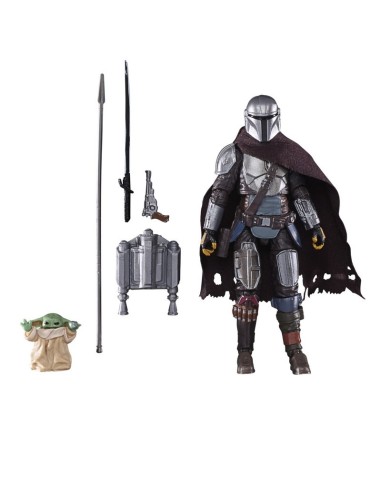 FIGURA DE ACCIÓN STAR WARS VINTAGE THE MANDALORIAN CAZA ESTELAR N-1 DE MANDOLORIANO
