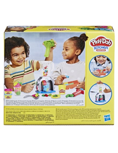 MASAS PLAY DOH KITCHEN CREATIONS LICUADORA DE BATIDOS COLORIDOS