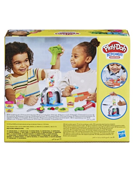 MASAS PLAY DOH KITCHEN CREATIONS LICUADORA DE BATIDOS COLORIDOS