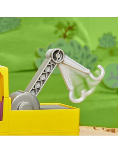 FIGURA PEPPA PIG EL GRAN REMOLQUE DEL ABUELO PERRO