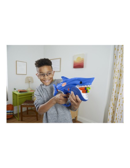 LANZADOR NERF JUNIOR WILD SHARKFIRE