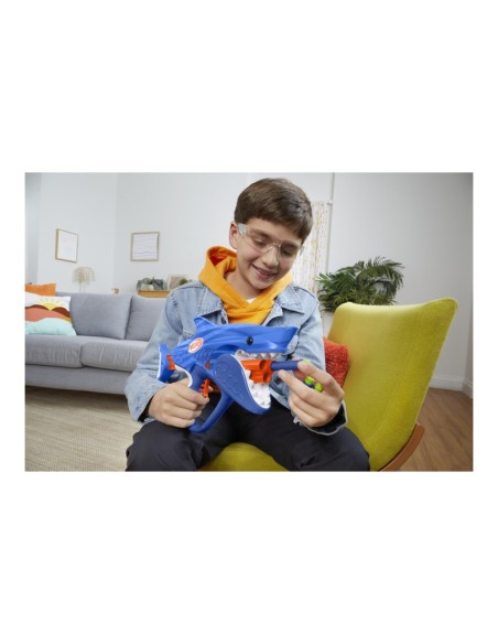 LANZADOR NERF JUNIOR WILD SHARKFIRE