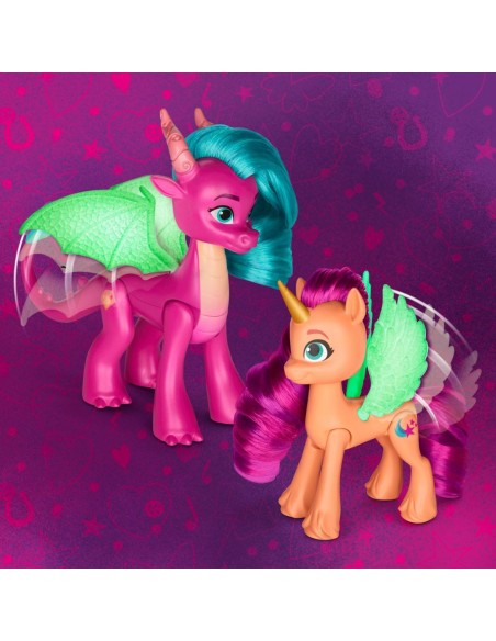 MUÑECA MY LITTLE PONY SORPRESA FLUORESCENTE DE DRAGÓN
