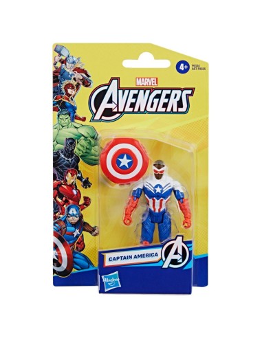 FIGURA DE ACCIÓN MARVEL AVENGERS EPIC HERO SERIES CAPITÁN AMÉRICA