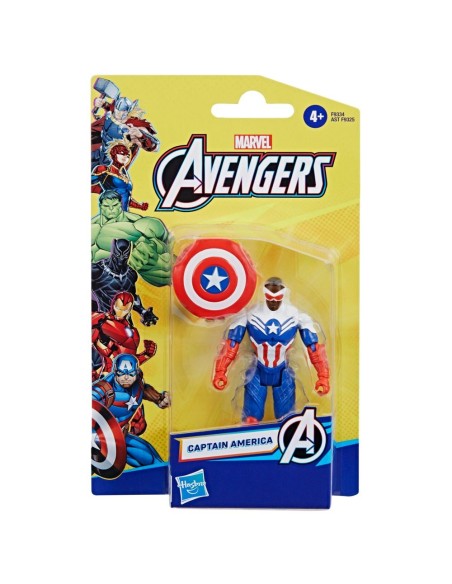 FIGURA DE ACCIÓN MARVEL AVENGERS EPIC HERO SERIES CAPITÁN AMÉRICA
