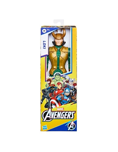 FIGURA DE ACCIÓN MARVEL AVENGERS TITAN HERO SERIES BLAST GEAR LOKI