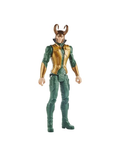 FIGURA DE ACCIÓN MARVEL AVENGERS TITAN HERO SERIES BLAST GEAR LOKI
