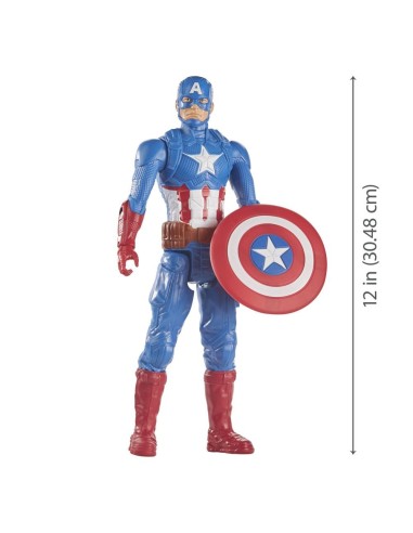 FIGURA DE ACCIÓN MARVEL AVENGERS TITAN SERIES CAPITÁN AMÉRICA