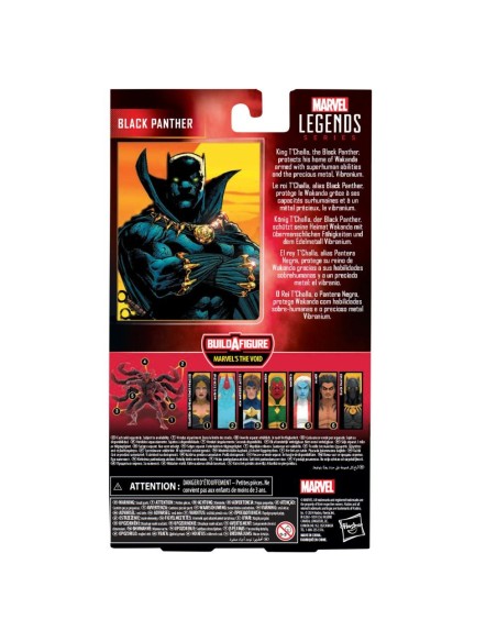 FIGURA DE ACCIÓN MARVEL LEGENDS SERIES BLACK PANTHER