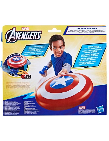 ESCUDO Y GUANTE MARVEL AVENGERS CAPITÁN AMÉRICA