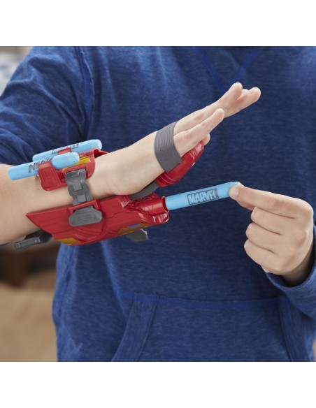 LANZADOR MARVEL AVENGERS NERF REPULSOR IRON MAN
