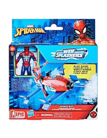 SET SPIDERMAN EPIC HERO SERIES WEB SPLASHERS HIDROJET ARÁCNIDO DEL HOMBRE ARAÑA
