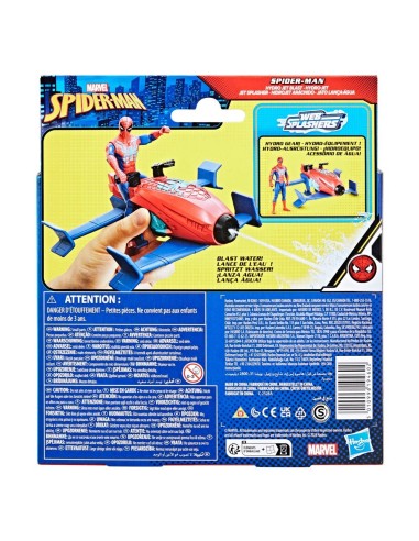 SET SPIDERMAN EPIC HERO SERIES WEB SPLASHERS HIDROJET ARÁCNIDO DEL HOMBRE ARAÑA