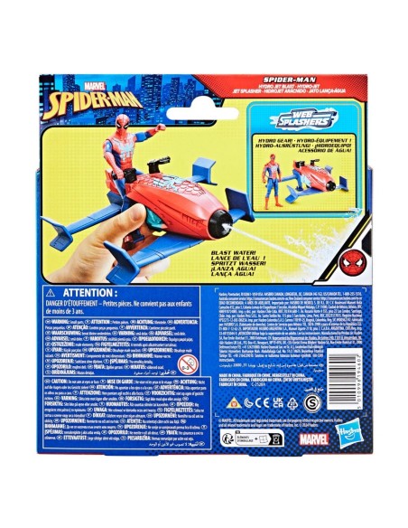 SET SPIDERMAN EPIC HERO SERIES WEB SPLASHERS HIDROJET ARÁCNIDO DEL HOMBRE ARAÑA