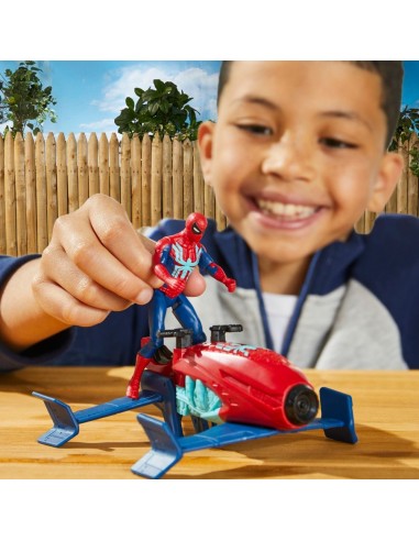 SET SPIDERMAN EPIC HERO SERIES WEB SPLASHERS HIDROJET ARÁCNIDO DEL HOMBRE ARAÑA