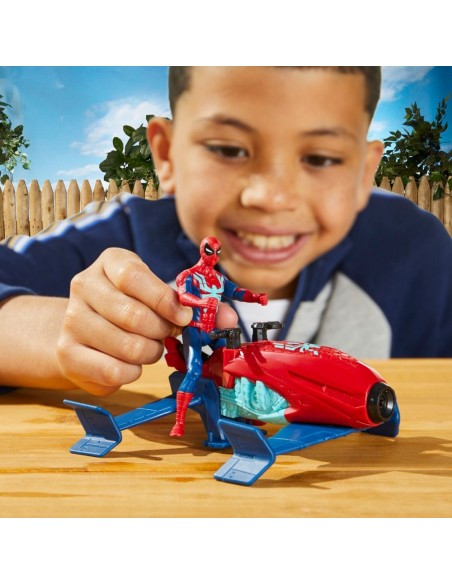 SET SPIDERMAN EPIC HERO SERIES WEB SPLASHERS HIDROJET ARÁCNIDO DEL HOMBRE ARAÑA
