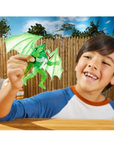 SET SPIDERMAN EPIC HERO SERIES WEB SPLASHERS HIDROATAQUE AÉREO DE SIMBIONTE VERDE