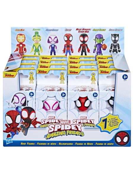 FIGURA SURTIDA DE ACCIÓN SPIDEY & HIS AMAZING FRIENDS HÉROES