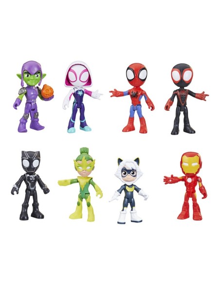 FIGURA SURTIDA DE ACCIÓN SPIDEY & HIS AMAZING FRIENDS HÉROES