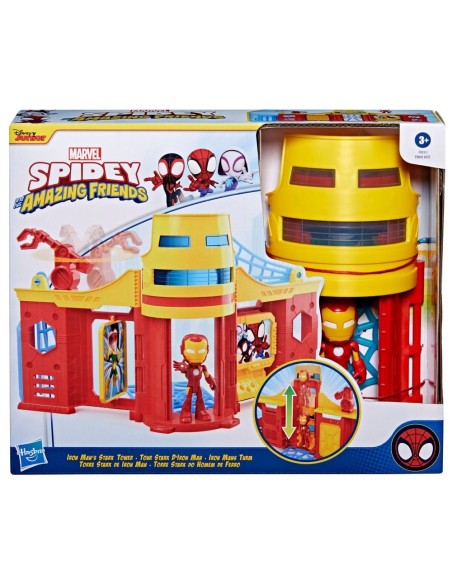 SET SPIDEY & HIS AMAZING FRIENDS TORRE STARK IRON MAN