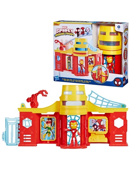SET SPIDEY & HIS AMAZING FRIENDS TORRE STARK IRON MAN