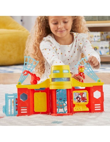 SET SPIDEY & HIS AMAZING FRIENDS TORRE STARK IRON MAN